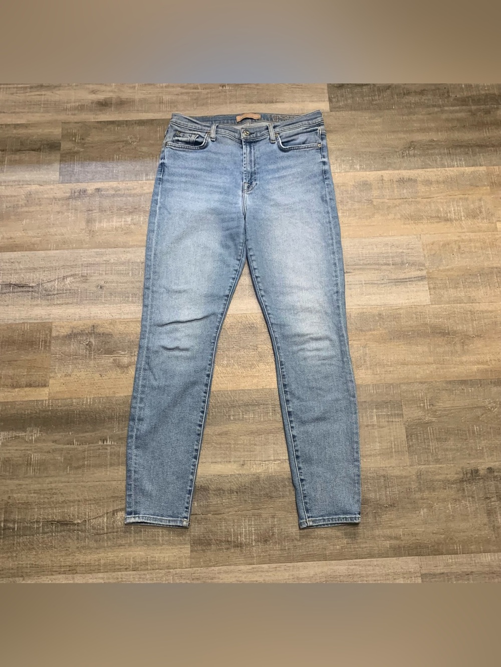 7 for All Mankind 7FAM Luxe Vintage High Waist Ankle Skinny Jeans Women’s 32